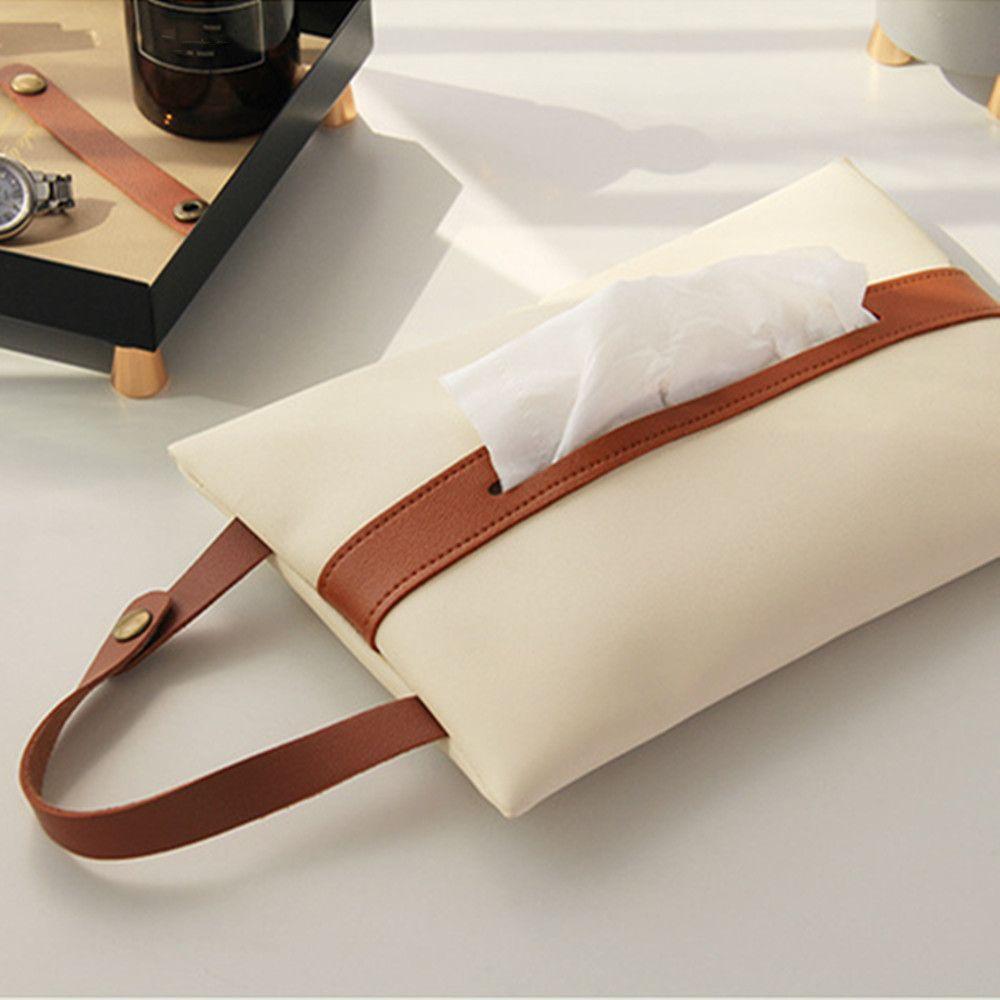 Back For Car Hanging Hanging Tissue Cover Bag Paper Holder Car Tissue Box Toilet Tissue Storage Bag