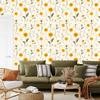 Dandelion Wallpaper White and Cream for Living Room and Bedroom 50x1000