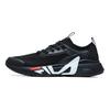 Fila Athletics Mind 3s Удобная спортивная ткань Низкие повседневные кроссовки для бега Женские кроссовки Черные A12W122106FWB