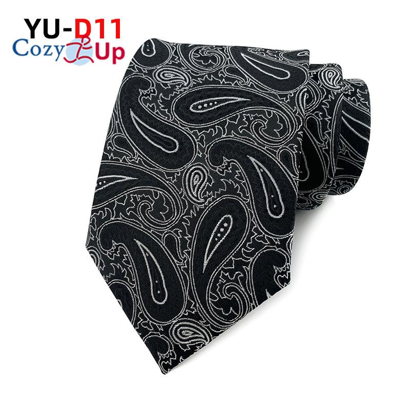 Уютный ап 3,15 дюйма(8 см) Модный полосатый мужской галстук с узором пейсли в клетку и цветком на свадьбу