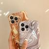 Роскошный модный мраморный чехол для телефона с волнистыми волнами для Iphone 11 12 13 Pro Max X Xr Xs Max, мягкий противоударный чехол-бампер, эстетичный чехол