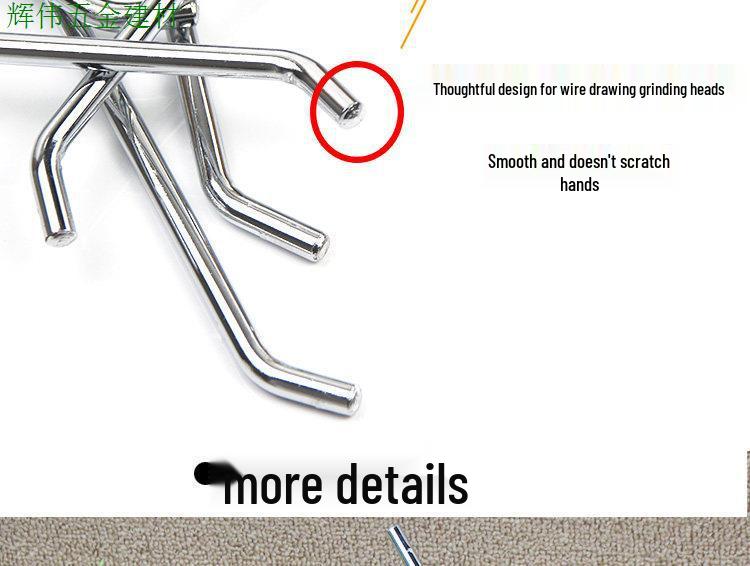 Wire Mesh Shelf Hooks - Pack of 50: Grid Panel Ornament Hooks for Hanging Mobile Phone Accessories in Supermarkets