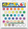 Crayola Waterproof Kids Paint 42 Colors with Brush Mini Bottle 540157 Genuine Product