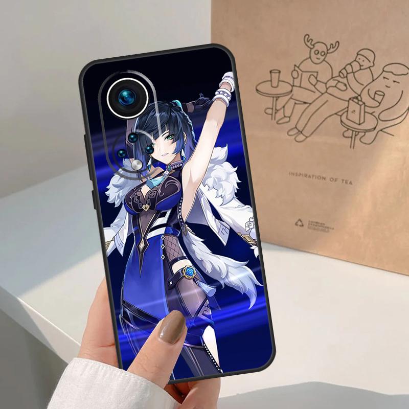 Yelan Genshin Impact For Honor Magic 8 Pro 7 6 5 Lite Чехол Для Honor Win RT 200 400 50 70 90 X8b X9a X9b X9c X9d
