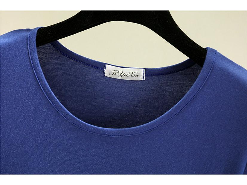 Женский универсальный летний топ с коротким рукавом 2025: Похудение, Свободный крой, Повседневная базовая футболка