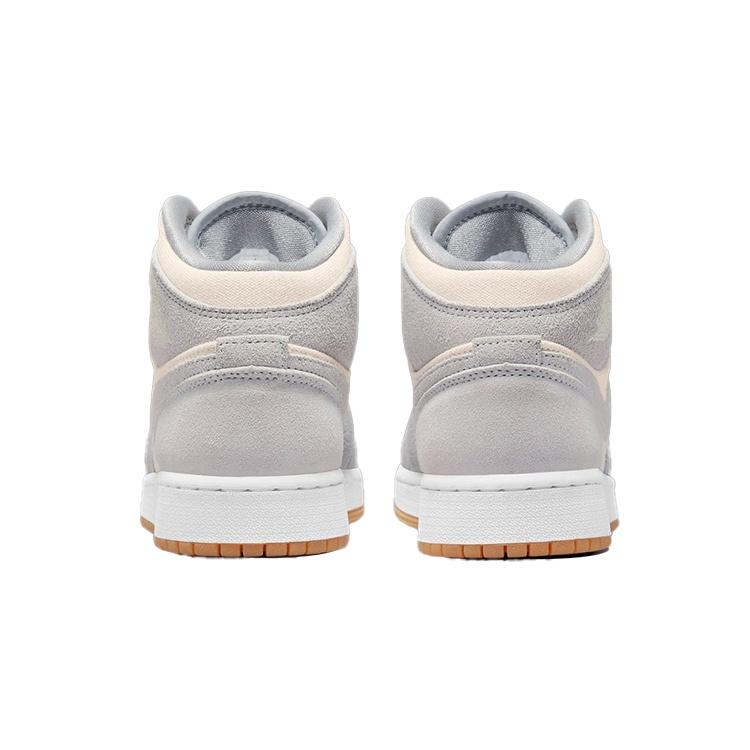 (GS) Air Jordan 1 Mid SE 'Coconut Milk Particle Grey' Детские DN4346-100