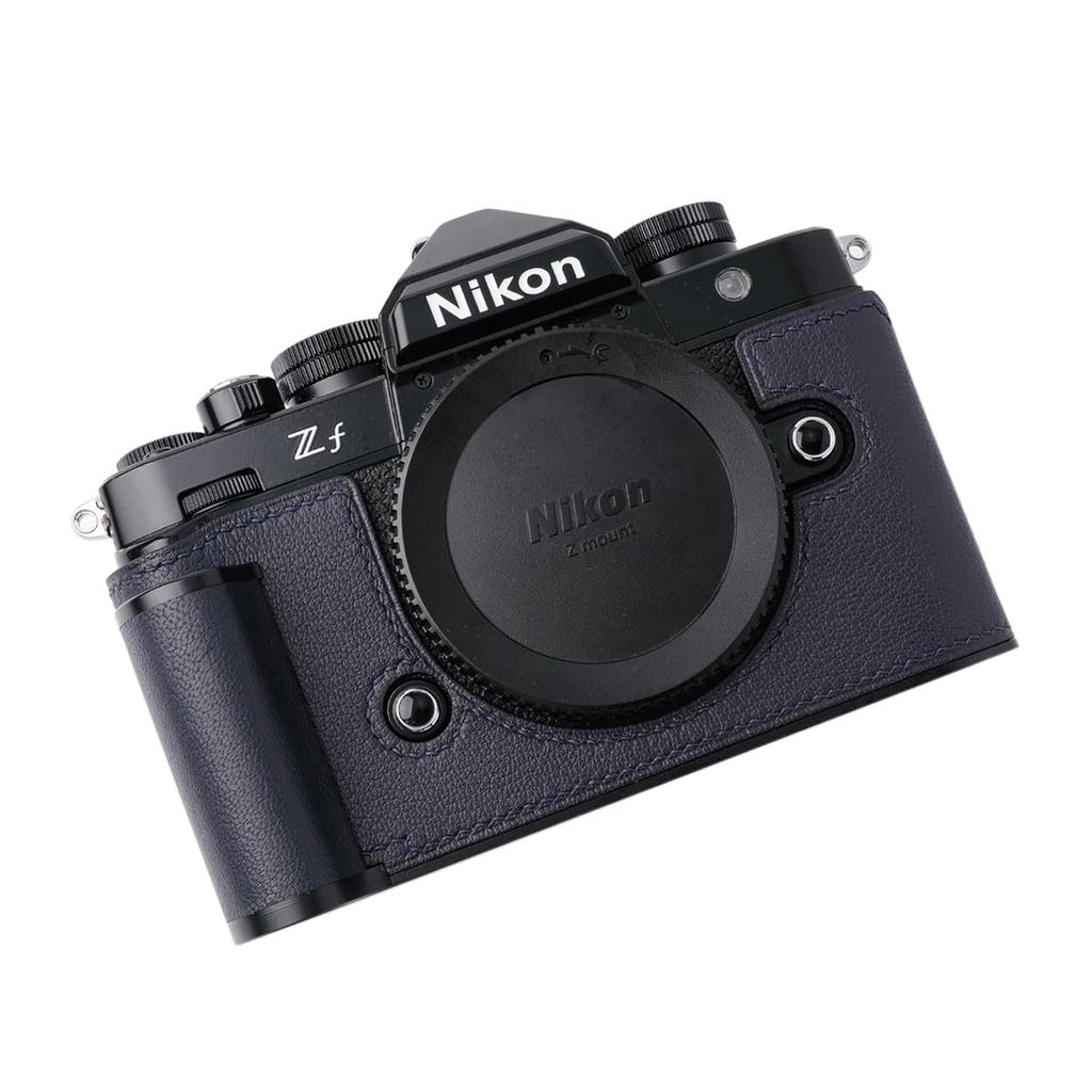 Compatible with Nikon This Genuine Leather Camera Is Handmade by It Features a Design with a Goat Leather Metal Base and Handle Goat Zf,