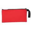 Canvas Tool Bag Durable Waterproof Portable Canvas Zipper Pouch for Items StorageRed