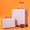 2PCS/SET Travel Suitcase 18''20inch Rolling Luggage Carry Ons Cabin Trolley Case Bag Women Luggage Set with Cosmetic Bag Fashion