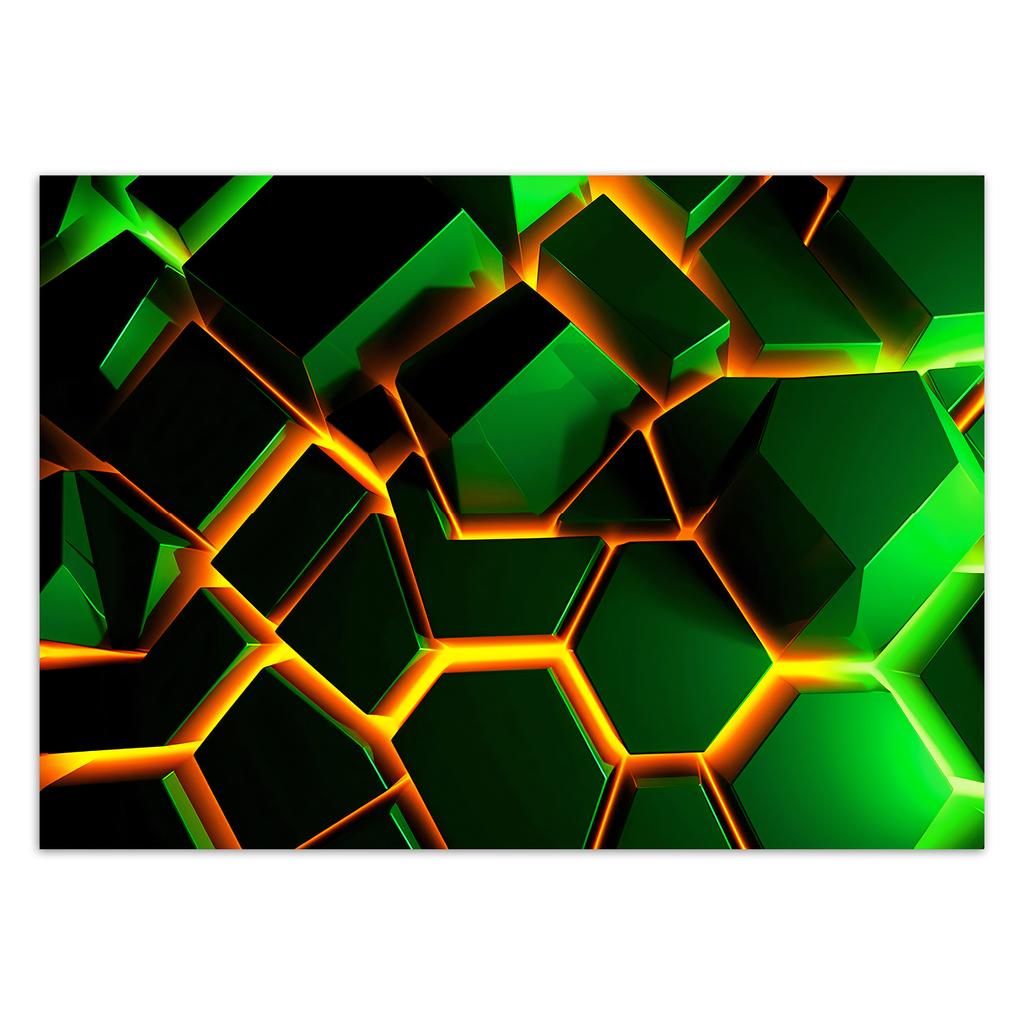 Wallpaper Neon texture 3D