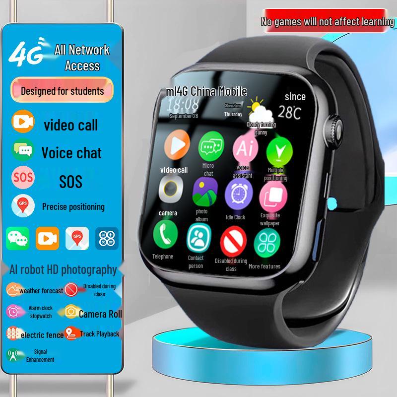 2025 Huaqiangbei S10 Смарт-часы топовой конфигурации: Возможность смартфона с поддержкой карт