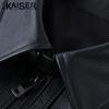 Kaiser Мужская куртка с лацканами из натуральной кожи