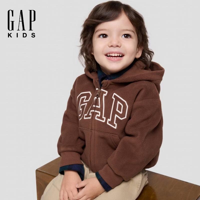 Gap Детская флисовая толстовка с капюшоном