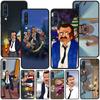 Anime Grimsburg Case for Samsung Galaxy A02s A70 A70s A20e A03s A20 A30 A30s A40 A50 A50s A10 A10s A20s TPU Black Phone Cover