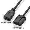 HDMI-кабель для автомобильной навигации тип E-тип A длина 1,5 м