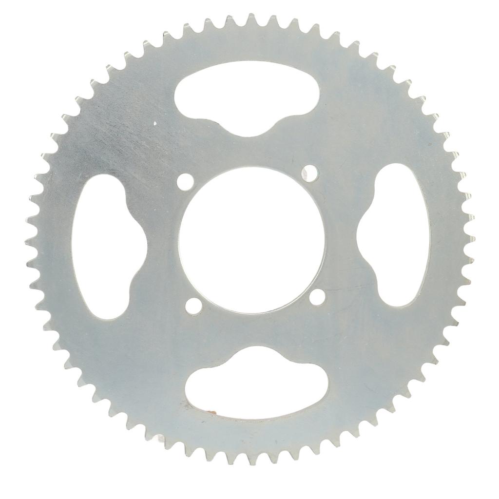 T8F 64T Chainring 54mm 4 Hole Steel Excellent Toughness Motorcycle Sprocket for 47cc 49cc