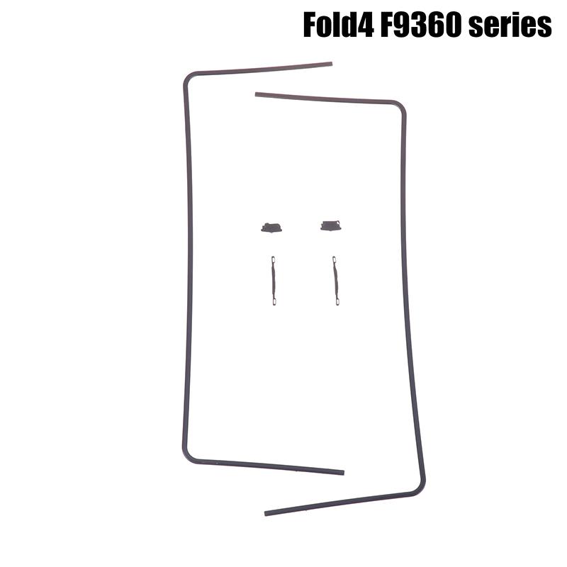 1 комплект кромок для Sam Z Fold 6 5 4 3 F956 Подставка для средней рамки Корпус Безель Пряжка Замена Запчасти для ремонта