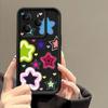 Blended Colorful Stars Pattern Case For Xiaomi Redmi Note 14 13 Pro 5G 4G 12 11 Funda Xiaomi 14T 13T 11T Pro Shockproof Bumper Silicone Cover