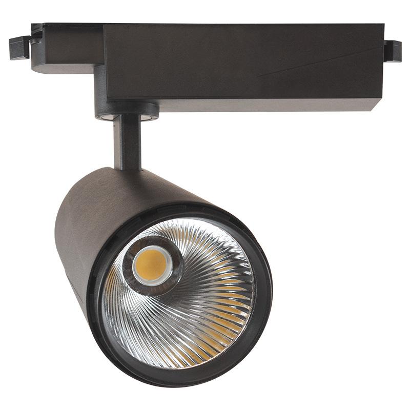 Led Surface Mounted Guide Rail Track Light, Clothing Store Wedding Store Track Spotlight Commercial Exhibition Hall Supermarket Store Spotlight