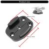 Metal Camera Base Mount with 4 Holes Multifunction  Flat Surfaces Base Camera Accessories Upgrades for Stable Photograph