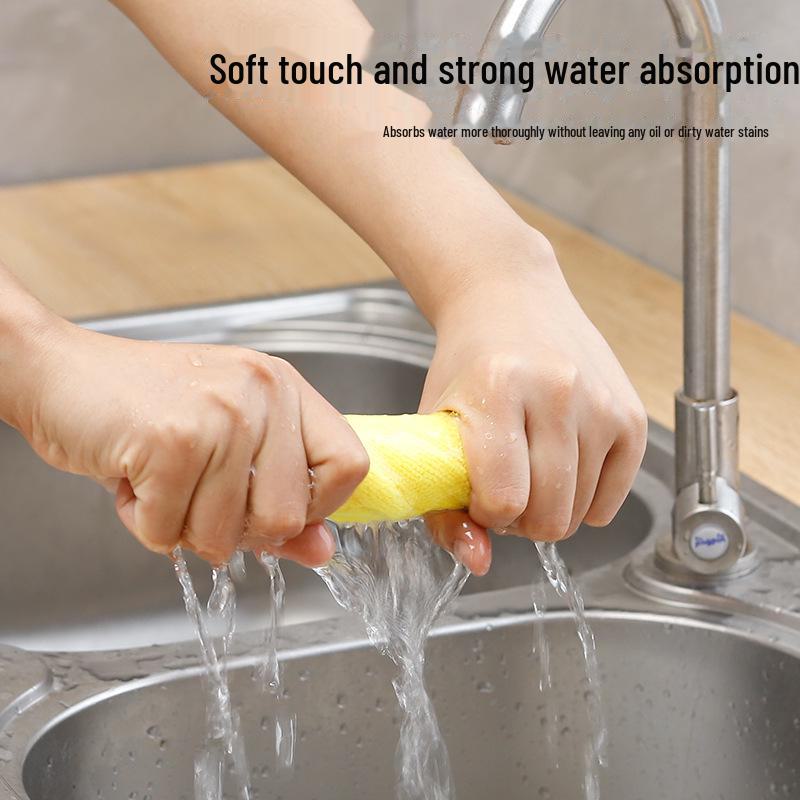 Многофункциональное полотенце из микрофибры для чистки стекла и поверхностей