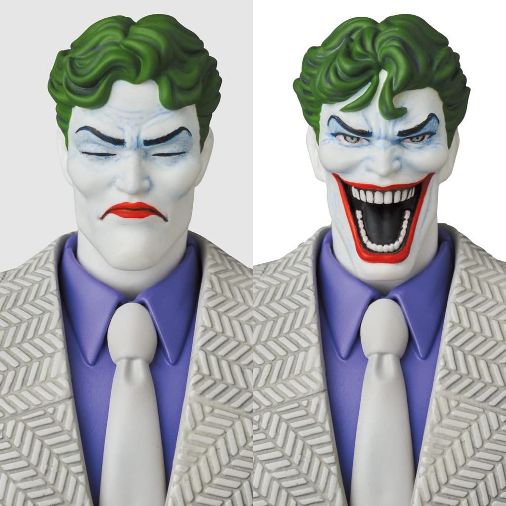 MAFEX No. 214 THE JOKER (The Dark Knight Returns) Variant Suit Ver. Non-scale Painted Action Figure, Approximately 160mm Tall