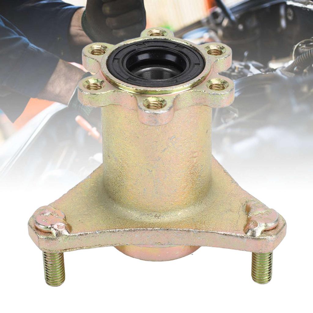 17mm Front Disc Brake Wheel Rim Hub 3 Stud Front Disc Steel Alloy Wheel Rim Hub for 110cc 125cc Quad Dirt Bike ATV