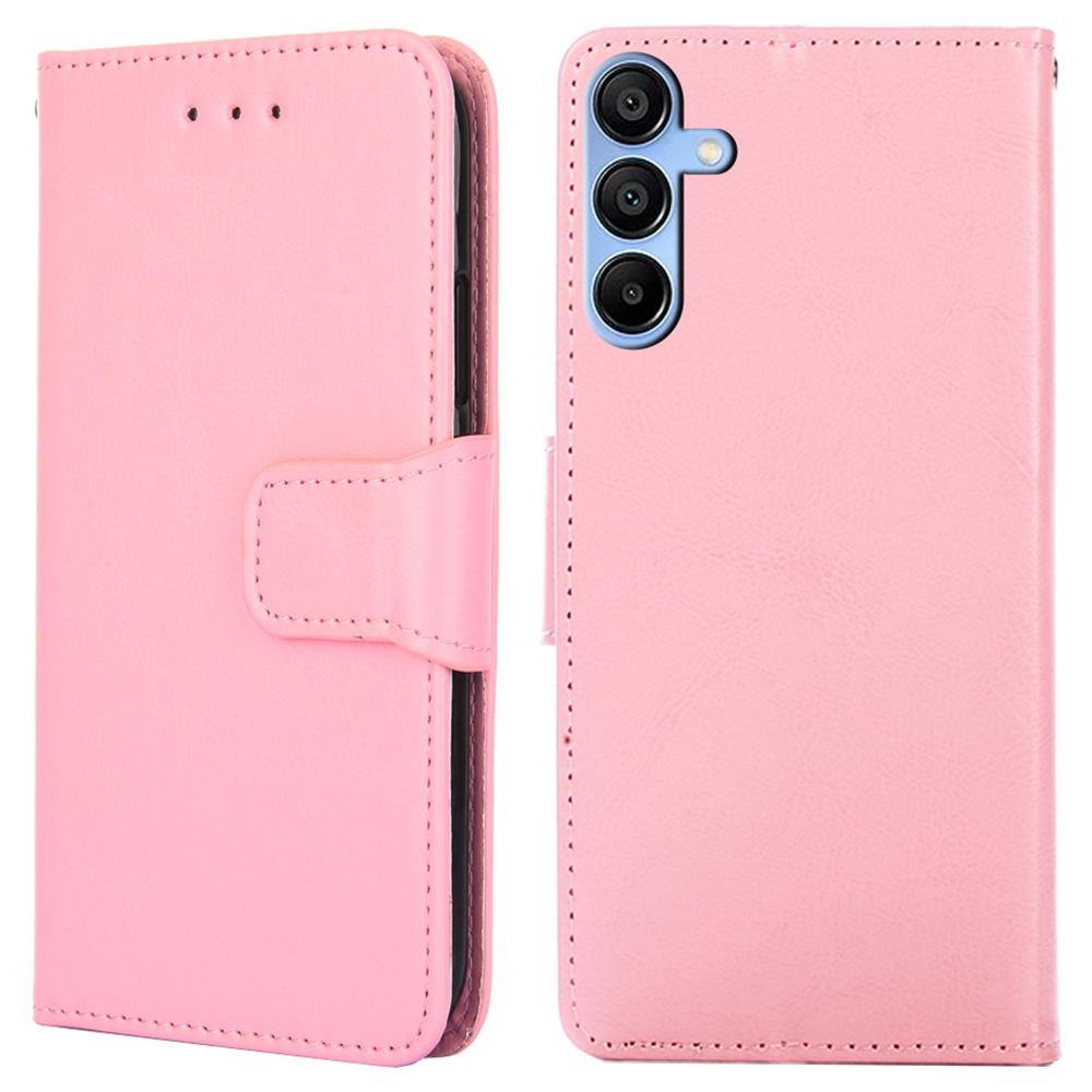 For Samsung Galaxy A15 4G/5G Leather Case Phone Cover with Wallet Stand