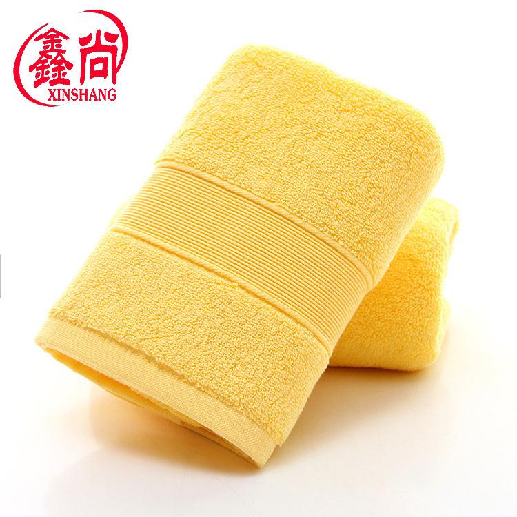 Полотенце утолщенное чистый хлопок 32 нити полотенце однотонное 130г полотенце для лица полотенце для рук