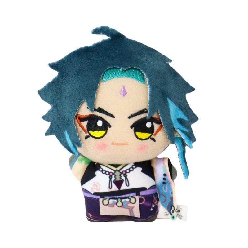 Genshin Impact Чжун Ли Сяо Плюшевая кукла Подвеска Фигурки Игрушки Игровые подарки Милые