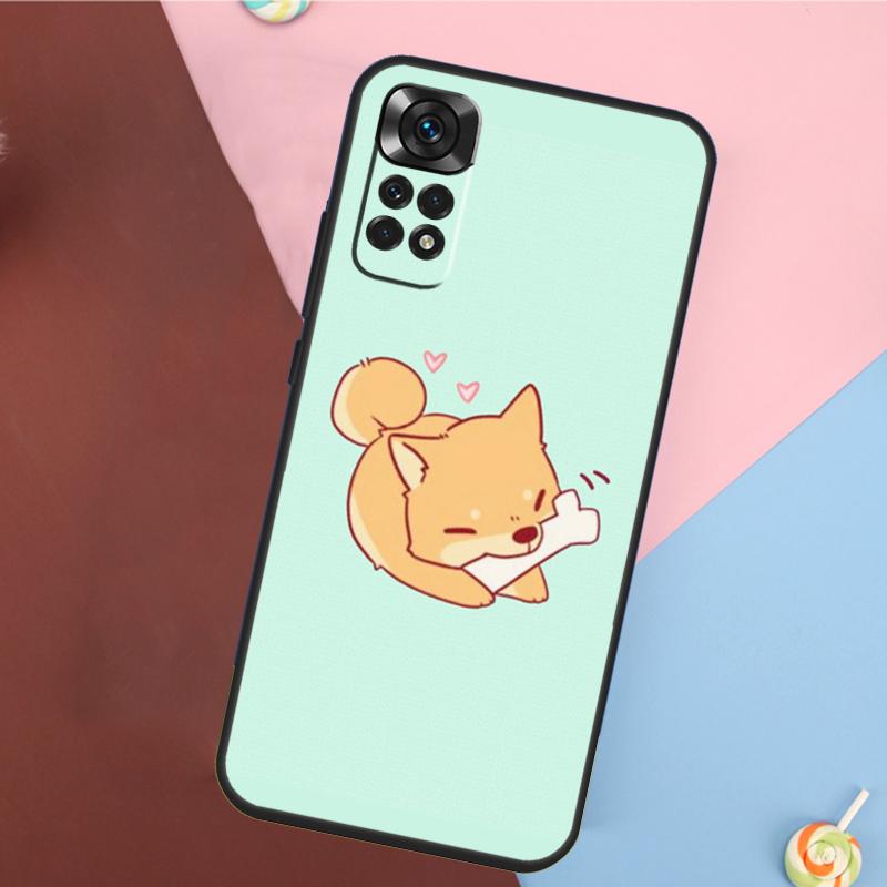 Мультяшный чехол для телефона Xiaomi Redmi Note 14 13 12 9 10 11 Pro 9S 10S 11S 12S Redmi 14C 10C 12C 13C с изображением валлийской собаки Шиба Корги