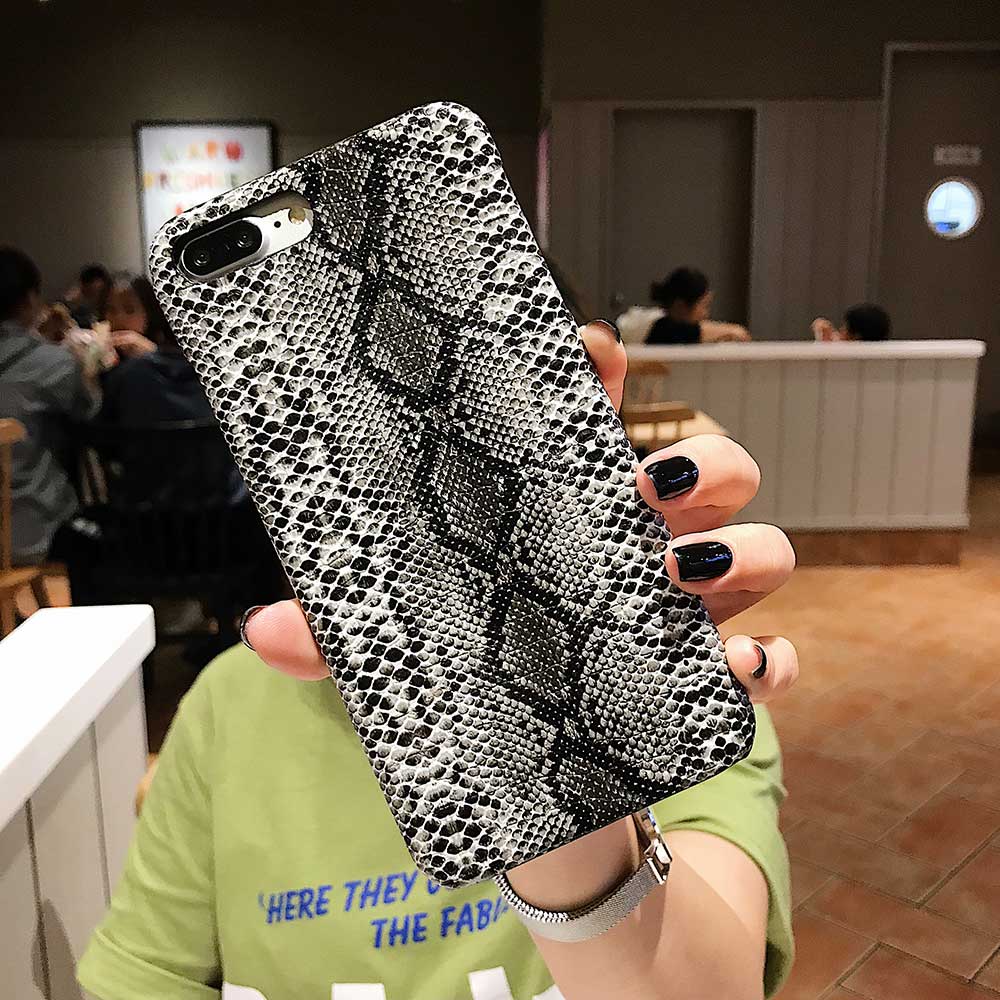 Чехлы для iPhone 12 Mini 11 Pro Xs MAX XR X 8 plus SE, чехол для телефона с текстурой змеиной кожи Python для iphone 8 7 6 6S Plus, роскошный чехол