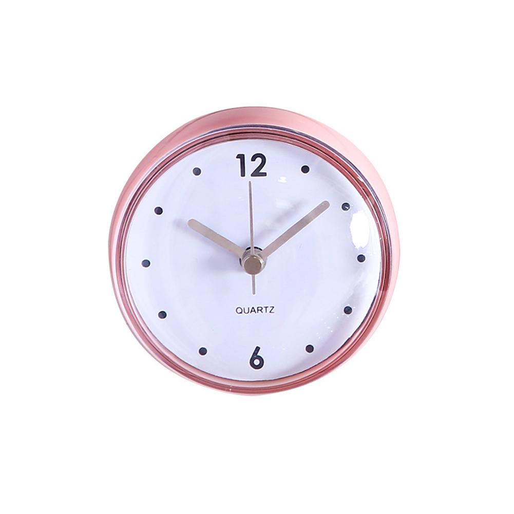 Sucker Wall Clock Wall Clock Green Pink Waterproof