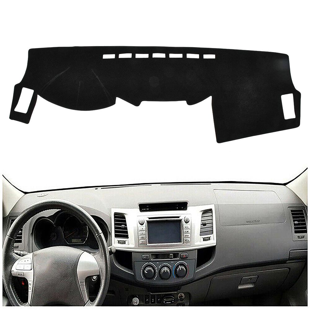 Крышка приборной панели автомобиля для Toyota Hilux 150 серии SR SR5 2005-2015 LHD RHD, коврик для приборной панели, солнцезащитный козырек
