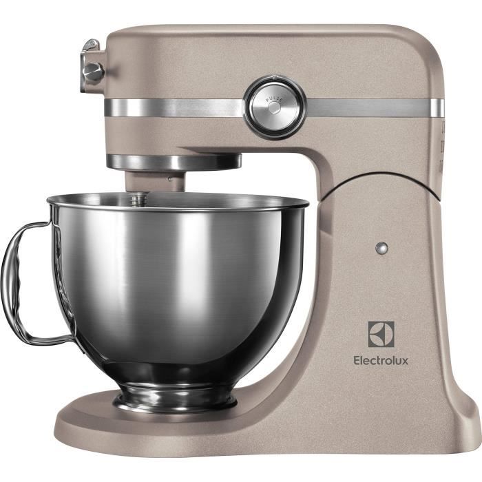 Robot pâtissier - electrolux - ekm5570 - 1200 w - couleur sable doré - design soft sand