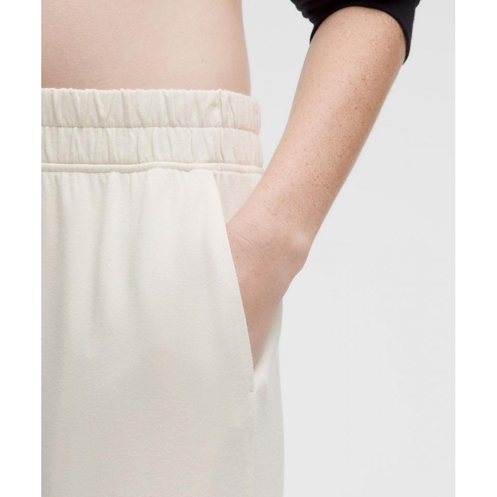 Lululemon Брюки Becalm средней посадки Wide Leg Light Ivory
