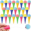 5/10/20 шт. Мини-пушки для мороженого, красочные пусковые установки с губчатыми шариками, игрушка для свадебных и именинных вечеринок, наполнитель для пиньяты и подарочного пакета