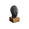Calm Face Ecomix Sculpture 19 Cm Tall, Home Décor Showpiece Figurine for Living Room & Office, Modern Asthetic Tabletop Decorative Accent,