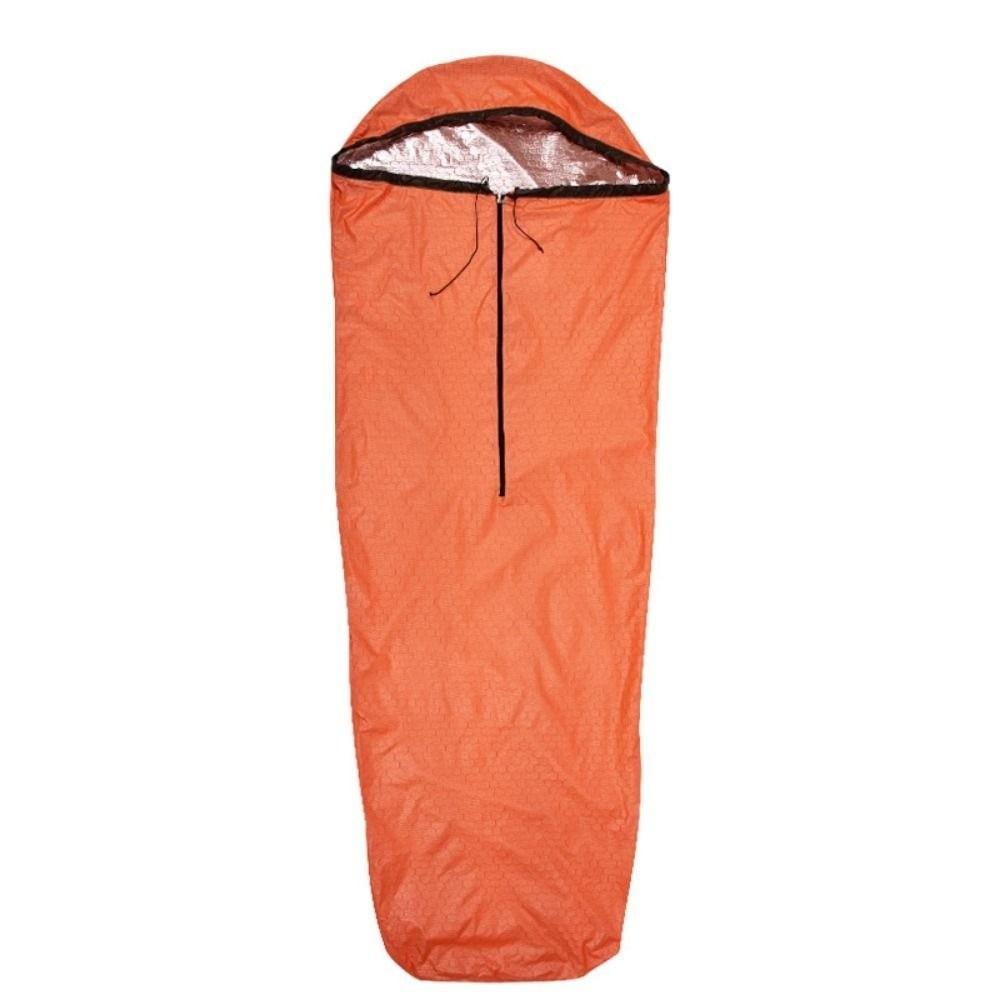 208*81cm Emergency Sleeping Bag Ultralight Survival Gear Heat Reflective Thermal Sleeping Bag