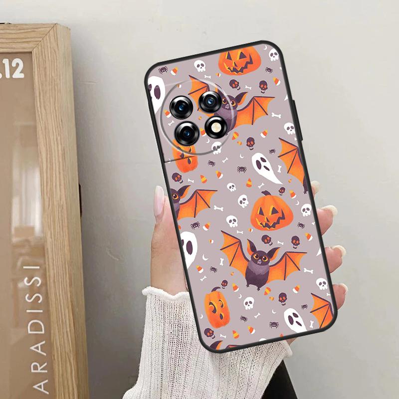 Halloween Vampire Bats Case For OnePlus 11 12 9 10 Pro 9R 10R 10T 12R OnePlus Nord N30 N20 N10 CE 4 2 3 Lite Cover