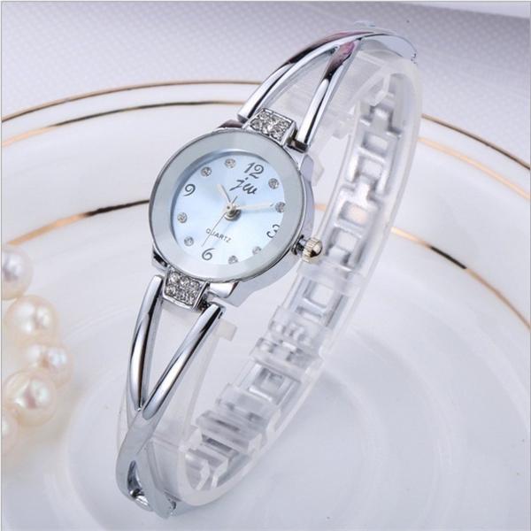 Роскошные часы со стразами для женщин и девочек, элегантные кварцевые наручные часы из нержавеющей стали, браслет