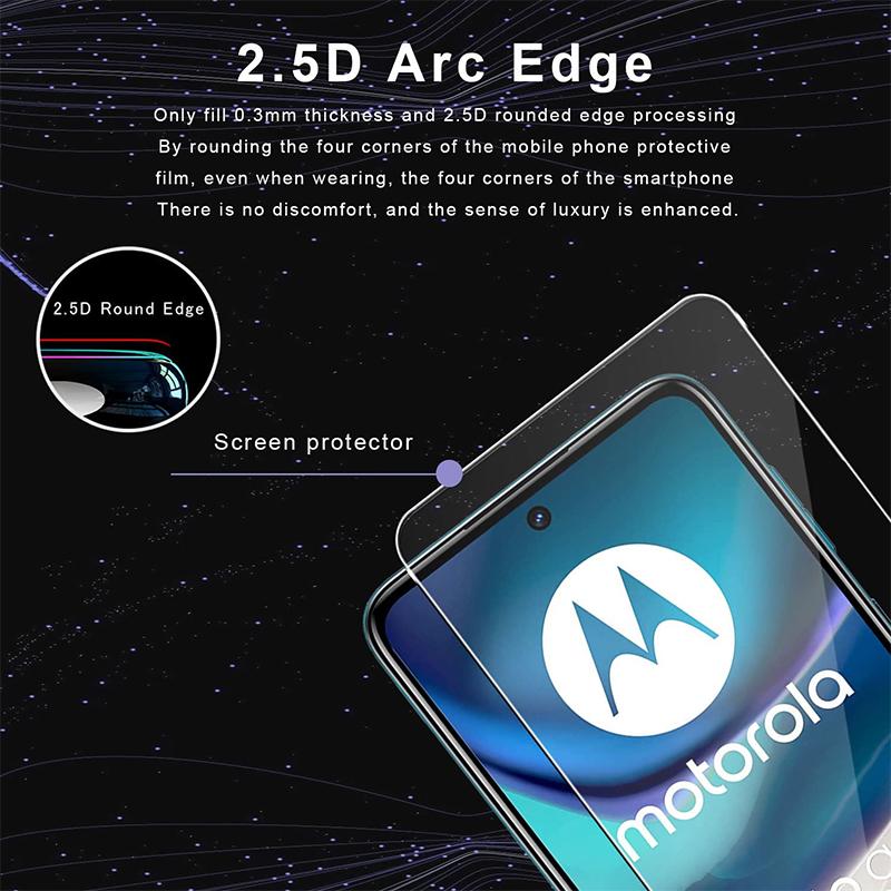 3PCS Screen Protector Motorola MOTO G10 G20 G30 G22 G31 G41 G50 G100 G200 E6I E7 E7I E20 E30 E40 E6 Plus Protective Tempered Glass HD 9H Hardness Anti