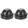 X AUTOHAUX Housing Seal Cap 100mm Rubber Headlight Dust Cover Waterproof Dustproof Cap 2pcs