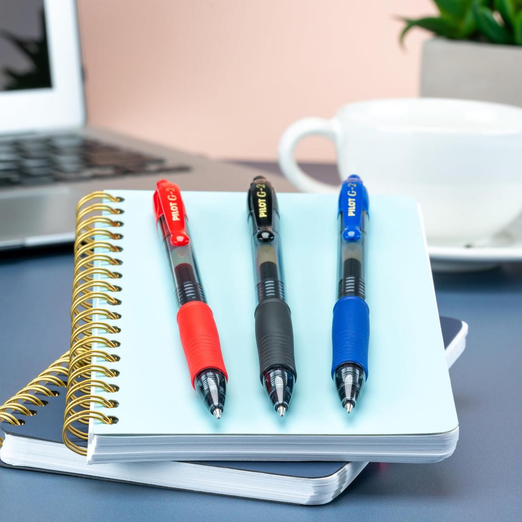 Шариковая ручка Pilot G2 Premium с выдвижным гелем, яркие цвета, 10 шт. в упаковке (1.0mm) (11887)