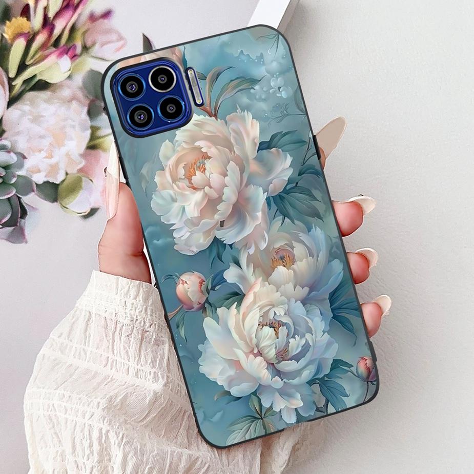 Для Motorola Moto One 5G Чехол Роскошный Модный Расписной Чехол 6.7'' Мягкий ТПУ Чехол для Телефона Для Motorola One MotoOne 5G Задняя Крышка Сумки