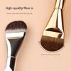Tongue-Shaped Foundation Brush - Ultra-Thin And Traceless Foundation - Flat-Head Foundation Brush - Special-Shaped Fan-Shaped Makeup Tool - Beauty