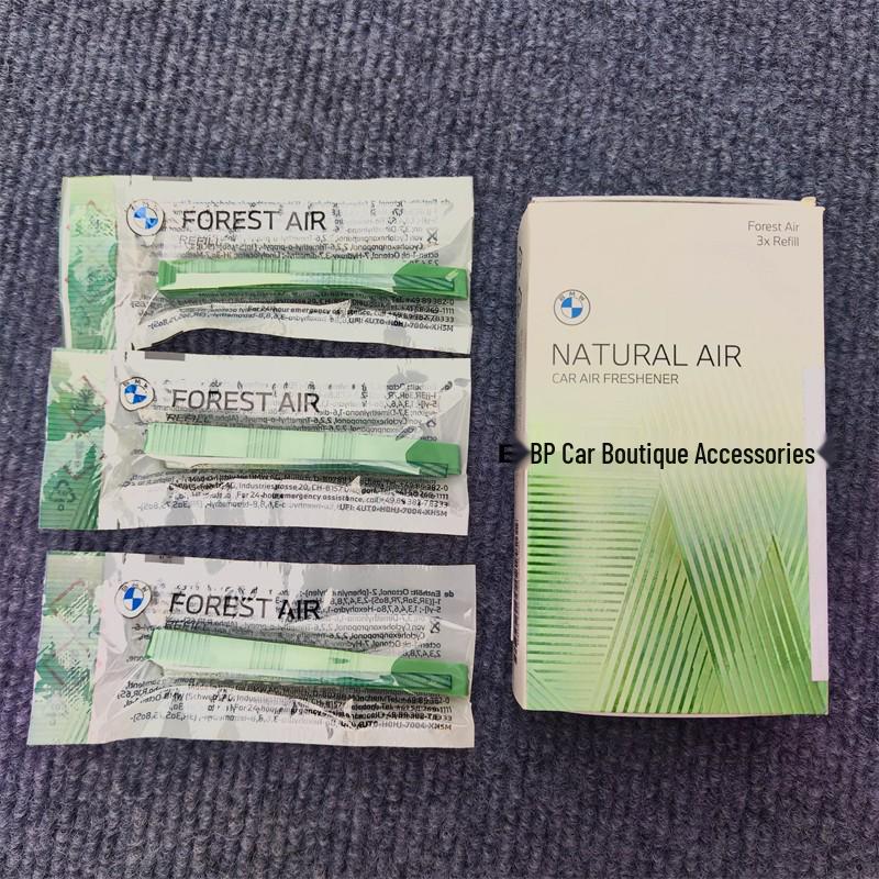 Совместимый с BMW Держатель для автомобильного парфюма и Сменный аромастик