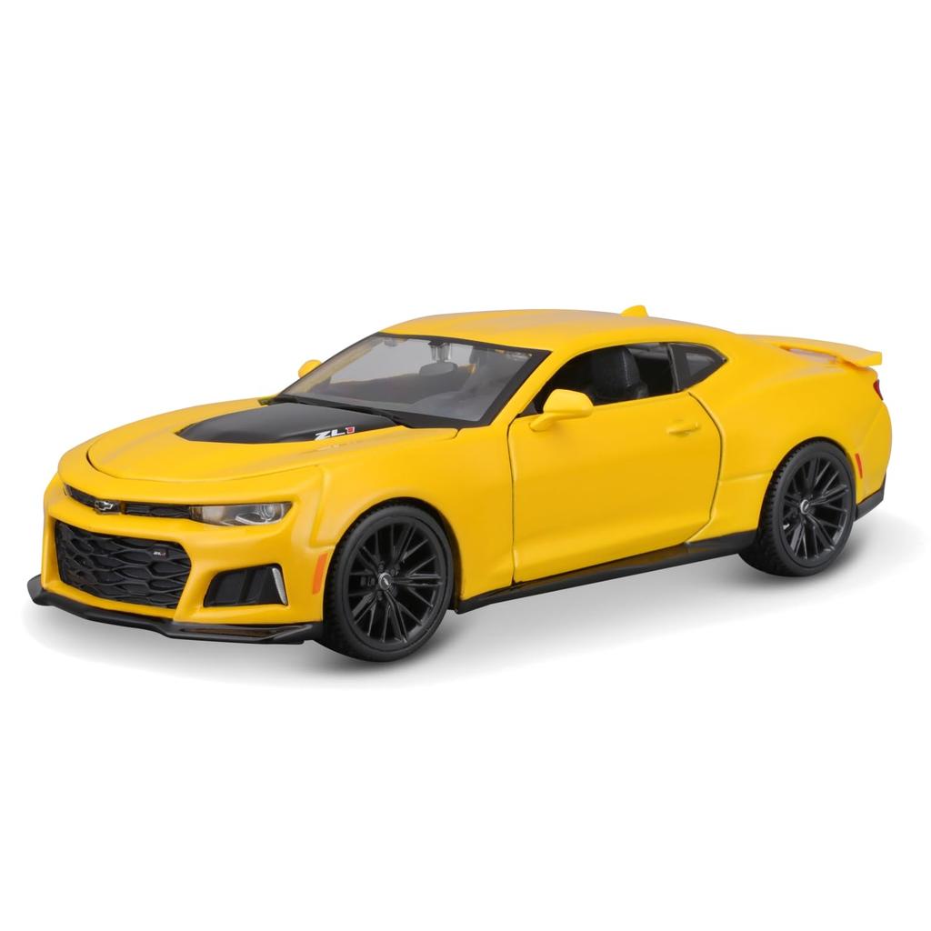 Maisto Chevrolet Camaro ZL1 2017 Yellow Mini Car Diecast Car Complete Product 31512 YL 1/24