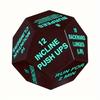 Sport Fitness Decision Dice Weight Training Exercise Body Group Fitness Fun Decision Dice Entertainment Accessories
