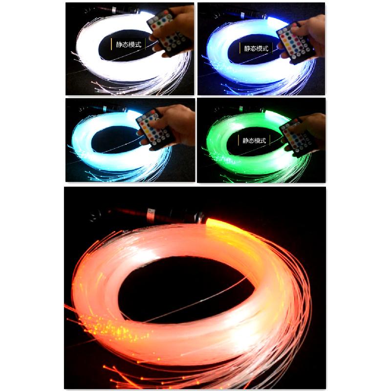 16 Вт Потолочный RGB Светодиодный Комплект Света Управление Приложением Музыка Смарт Управление Для Автомобиля 300 Шт Оптоволокно